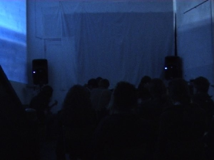 Daniel, Patrick, Luke, Sam, Kym, Alex + audience (De La Catessen Gallery)